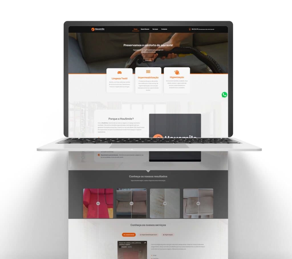 Site criado pela Fatorele — Housmile