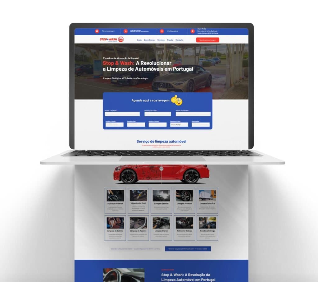 Site criado pela Fatorele — Stopwash